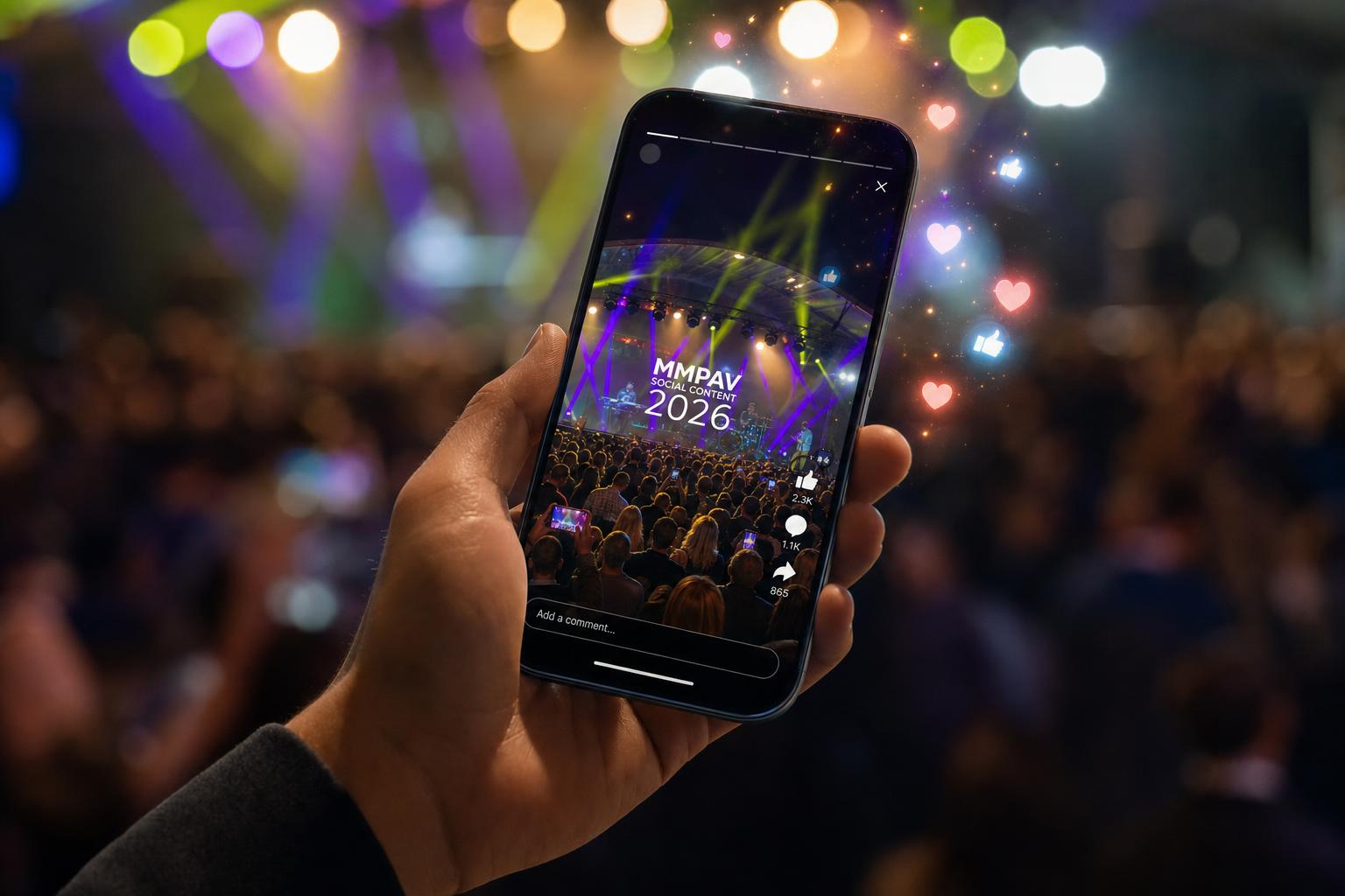 Editor assembling vertical social video cuts from corporate event footage
